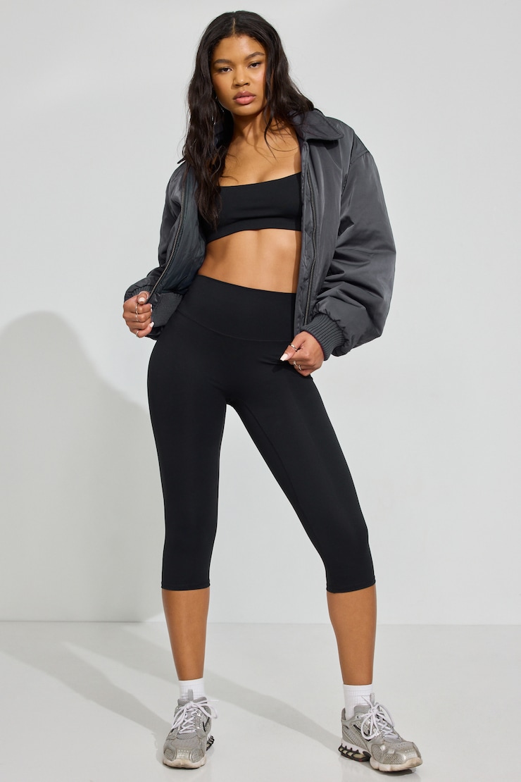 SoftActive Capri Leggings Black
